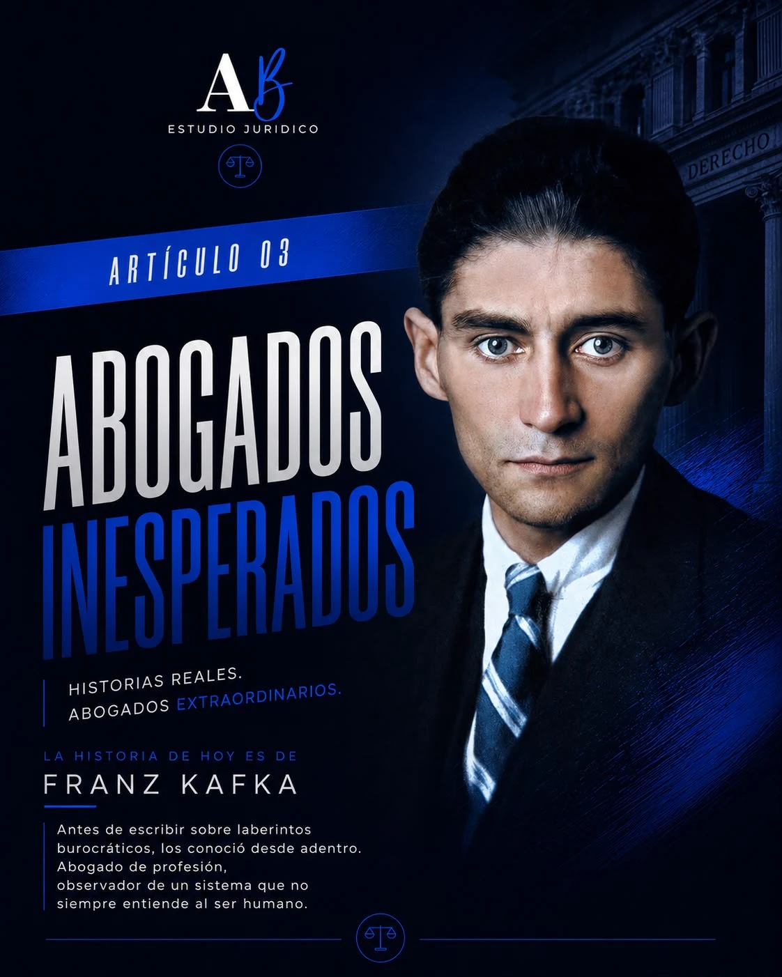 El abogado que escribió la peor pesadilla judicial de la historia: la inesperada vida jurídica de Franz Kafka